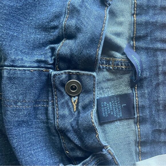 Westbound Pull on slim leg jeans size large - Picture 5 of 5